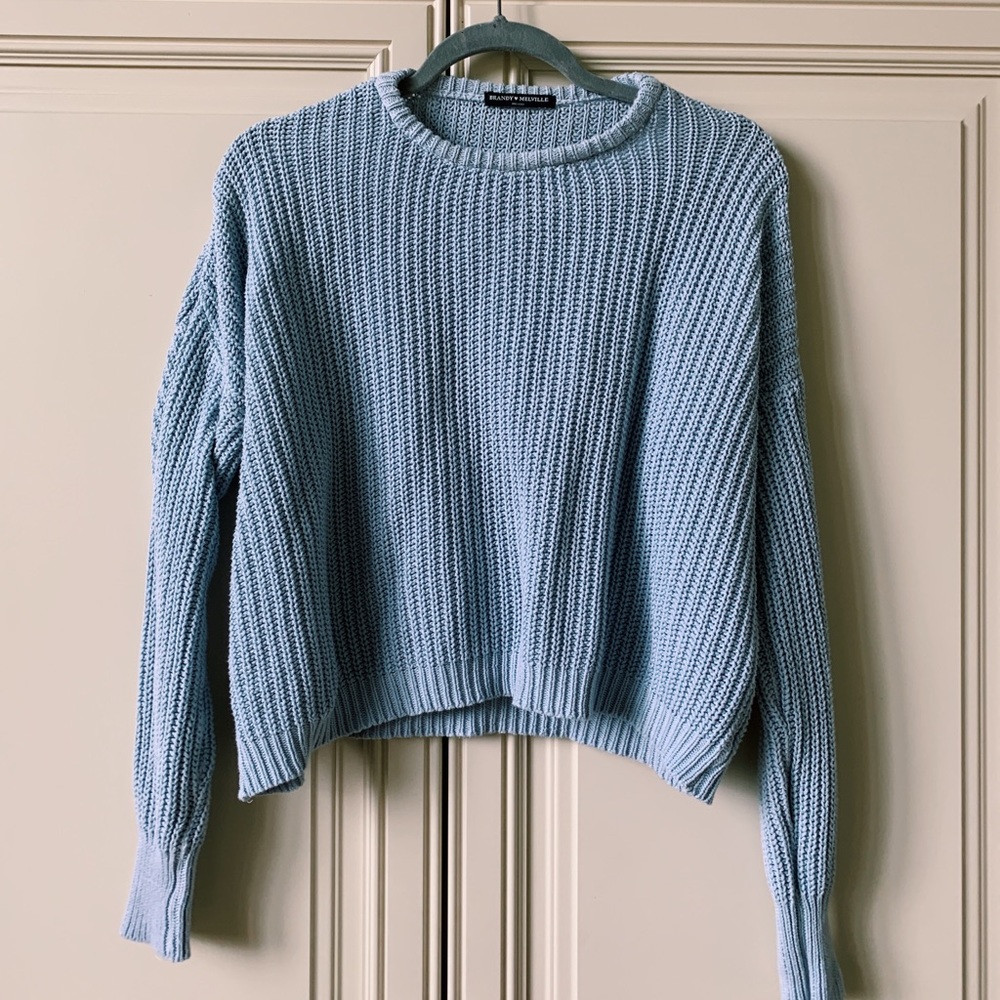 Baby blue Brandy Melville sweater